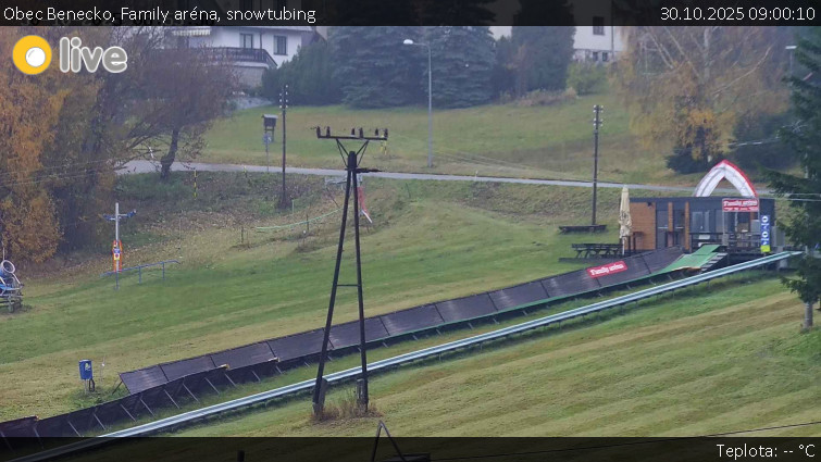 Obec Benecko - Family aréna, snowtubing - 30.10.2025 v 09:00 Obec Benecko - Family aréna, snowtubing - 30.10.2025 v 09:00
