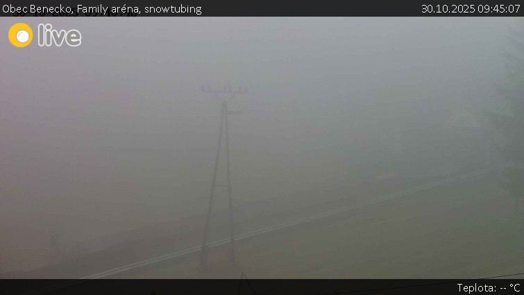 Obec Benecko - Family aréna, snowtubing - 30.10.2025 v 09:45 Obec Benecko - Family aréna, snowtubing - 30.10.2025 v 09:45