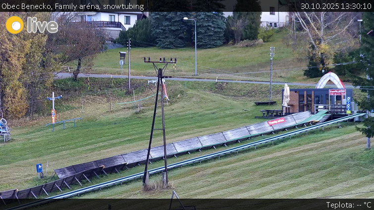 Obec Benecko - Family aréna, snowtubing - 30.10.2025 v 13:30 Obec Benecko - Family aréna, snowtubing - 30.10.2025 v 13:30