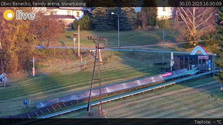 Obec Benecko - Family aréna, snowtubing - 30.10.2025 v 16:30 Obec Benecko - Family aréna, snowtubing - 30.10.2025 v 16:30