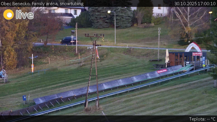 Obec Benecko - Family aréna, snowtubing - 30.10.2025 v 17:00 Obec Benecko - Family aréna, snowtubing - 30.10.2025 v 17:00
