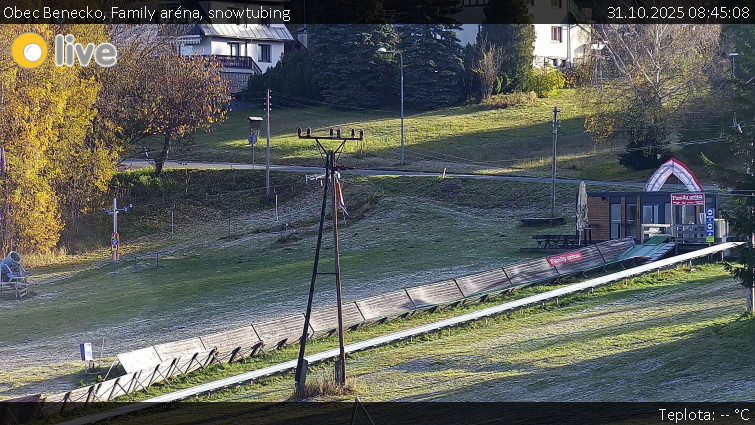Obec Benecko - Family aréna, snowtubing - 31.10.2025 v 08:45 Obec Benecko - Family aréna, snowtubing - 31.10.2025 v 08:45