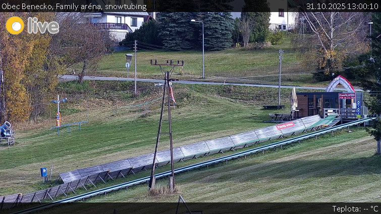 Obec Benecko - Family aréna, snowtubing - 31.10.2025 v 13:00 Obec Benecko - Family aréna, snowtubing - 31.10.2025 v 13:00