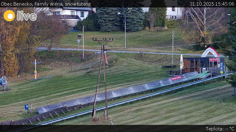 Obec Benecko - Family aréna, snowtubing - 31.10.2025 v 15:45 Obec Benecko - Family aréna, snowtubing - 31.10.2025 v 15:45