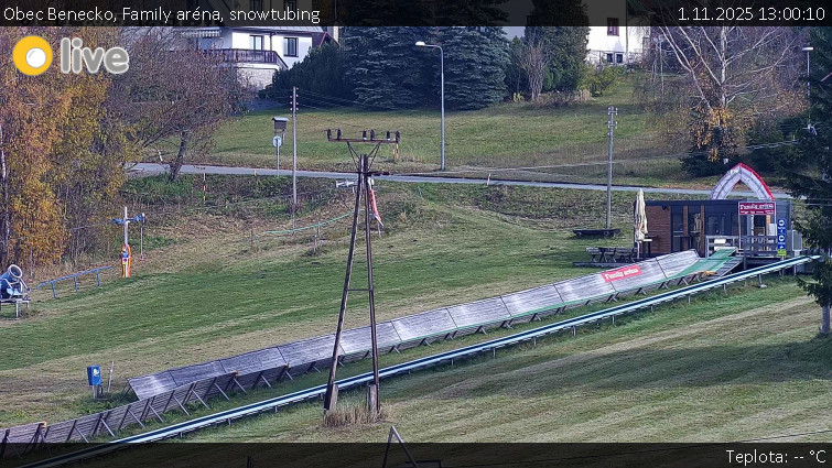 Obec Benecko - Family aréna, snowtubing - 1.11.2025 v 13:00 Obec Benecko - Family aréna, snowtubing - 1.11.2025 v 13:00