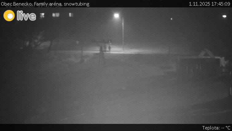 Obec Benecko - Family aréna, snowtubing - 1.11.2025 v 17:45 Obec Benecko - Family aréna, snowtubing - 1.11.2025 v 17:45
