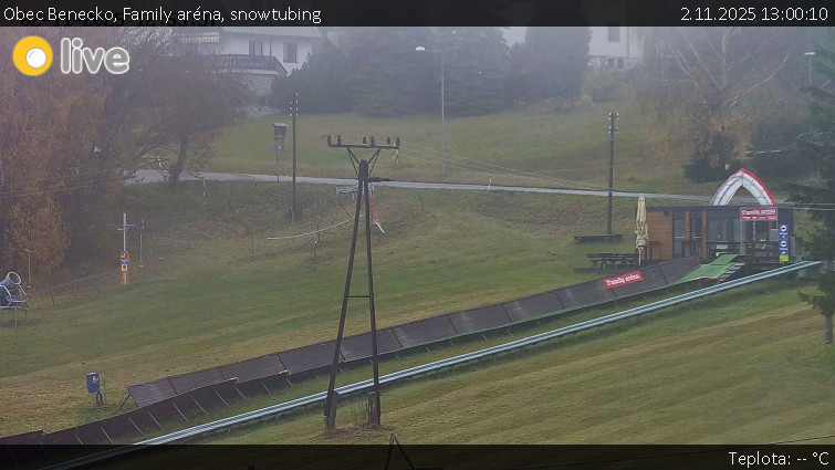 Obec Benecko - Family aréna, snowtubing - 2.11.2025 v 13:00 Obec Benecko - Family aréna, snowtubing - 2.11.2025 v 13:00