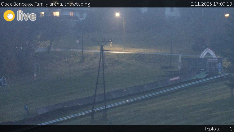 Obec Benecko - Family aréna, snowtubing - 2.11.2025 v 17:00 Obec Benecko - Family aréna, snowtubing - 2.11.2025 v 17:00