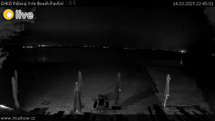 CHKO Pálava - Kite Beach Pavlov - 14.10.2025 v 22:45 CHKO Pálava - Kite Beach Pavlov - 14.10.2025 v 22:45