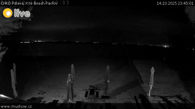 CHKO Pálava - Kite Beach Pavlov - 14.10.2025 v 23:45 CHKO Pálava - Kite Beach Pavlov - 14.10.2025 v 23:45