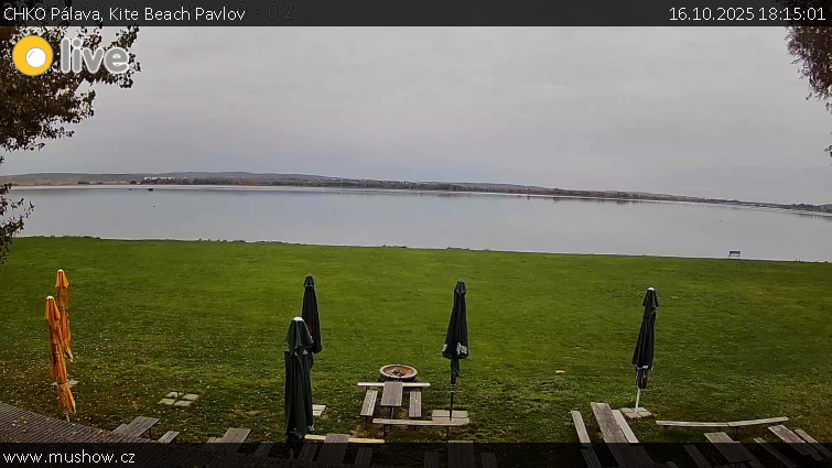 CHKO Pálava - Kite Beach Pavlov - 16.10.2025 v 18:15 CHKO Pálava - Kite Beach Pavlov - 16.10.2025 v 18:15