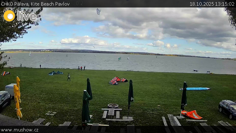 CHKO Pálava - Kite Beach Pavlov - 18.10.2025 v 13:15 CHKO Pálava - Kite Beach Pavlov - 18.10.2025 v 13:15