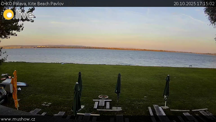 CHKO Pálava - Kite Beach Pavlov - 20.10.2025 v 17:15 CHKO Pálava - Kite Beach Pavlov - 20.10.2025 v 17:15
