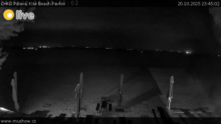 CHKO Pálava - Kite Beach Pavlov - 20.10.2025 v 23:45 CHKO Pálava - Kite Beach Pavlov - 20.10.2025 v 23:45