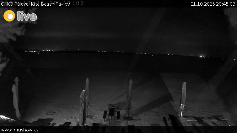 CHKO Pálava - Kite Beach Pavlov - 21.10.2025 v 20:45 CHKO Pálava - Kite Beach Pavlov - 21.10.2025 v 20:45