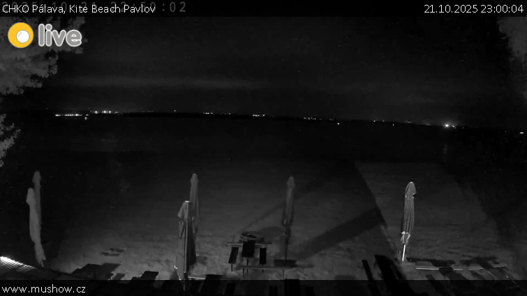 CHKO Pálava - Kite Beach Pavlov - 21.10.2025 v 23:00 CHKO Pálava - Kite Beach Pavlov - 21.10.2025 v 23:00