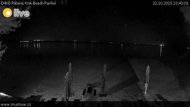 CHKO Pálava - Kite Beach Pavlov - 22.10.2025 v 23:45 CHKO Pálava - Kite Beach Pavlov - 22.10.2025 v 23:45