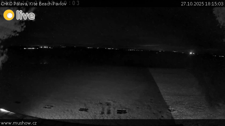 CHKO Pálava - Kite Beach Pavlov - 27.10.2025 v 18:15 CHKO Pálava - Kite Beach Pavlov - 27.10.2025 v 18:15