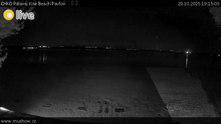 CHKO Pálava - Kite Beach Pavlov - 29.10.2025 v 19:15 CHKO Pálava - Kite Beach Pavlov - 29.10.2025 v 19:15
