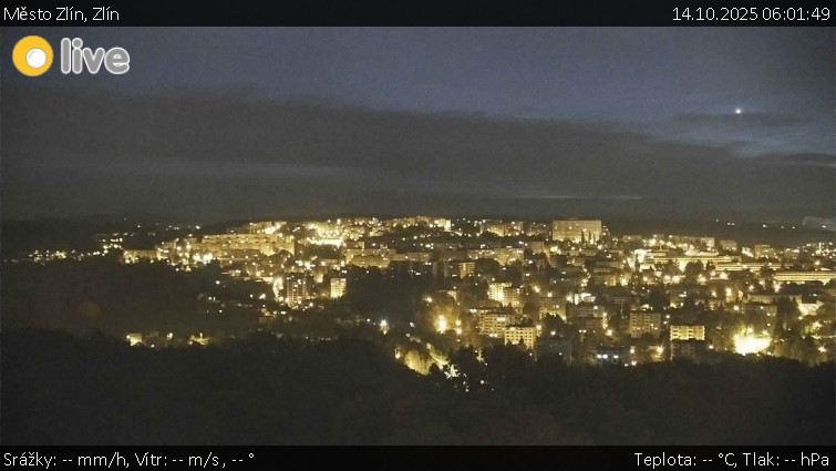 Město Zlín - Zlín - 14.10.2025 v 06:01 Město Zlín - Zlín - 14.10.2025 v 06:01