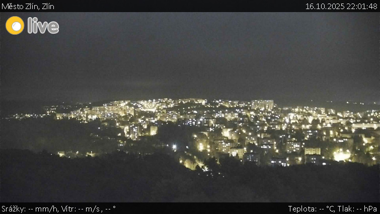 Město Zlín - Zlín - 16.10.2025 v 22:01 Město Zlín - Zlín - 16.10.2025 v 22:01