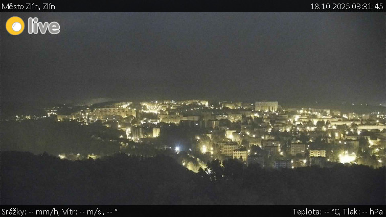 Město Zlín - Zlín - 18.10.2025 v 03:31 Město Zlín - Zlín - 18.10.2025 v 03:31