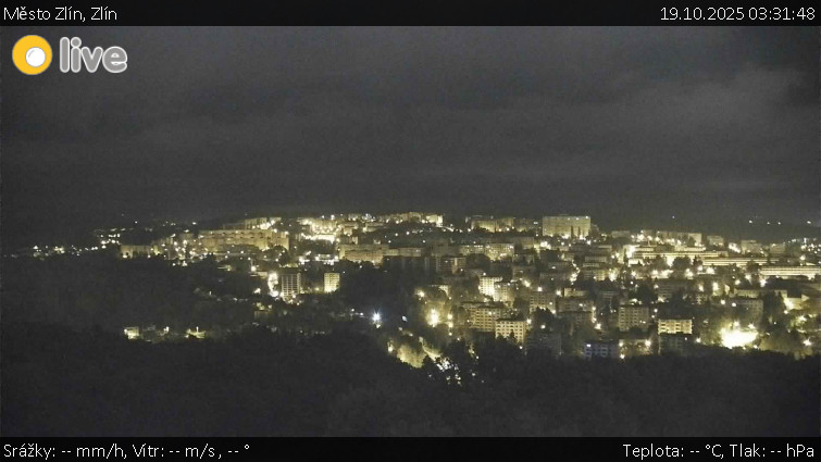 Město Zlín - Zlín - 19.10.2025 v 03:31 Město Zlín - Zlín - 19.10.2025 v 03:31