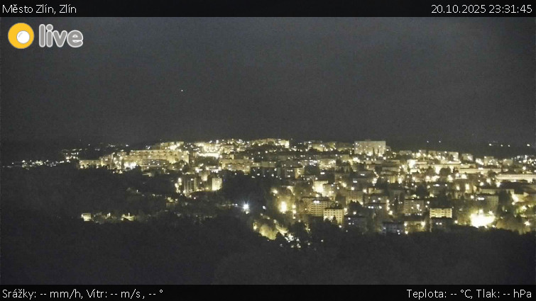 Město Zlín - Zlín - 20.10.2025 v 23:31 Město Zlín - Zlín - 20.10.2025 v 23:31