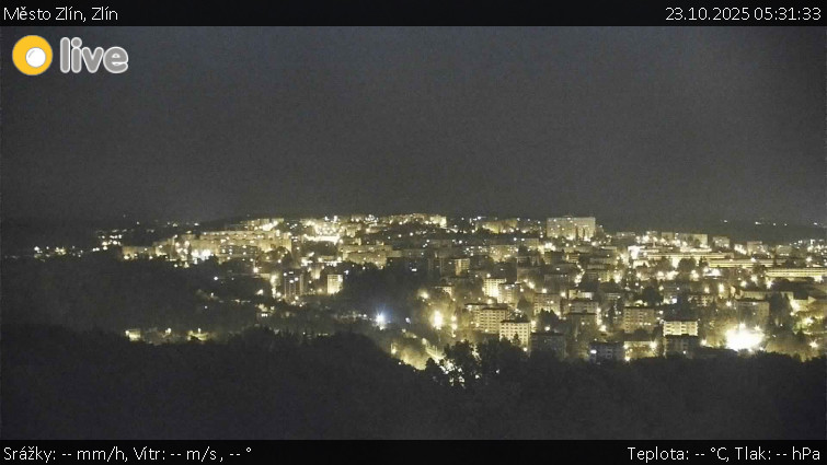 Město Zlín - Zlín - 23.10.2025 v 05:31 Město Zlín - Zlín - 23.10.2025 v 05:31