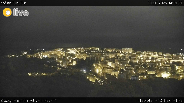 Město Zlín - Zlín - 29.10.2025 v 04:31 Město Zlín - Zlín - 29.10.2025 v 04:31