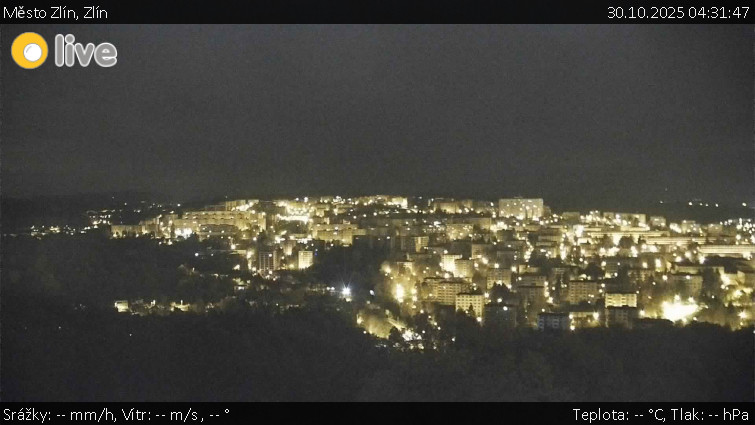 Město Zlín - Zlín - 30.10.2025 v 04:31 Město Zlín - Zlín - 30.10.2025 v 04:31