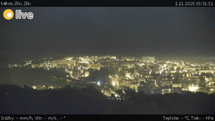 Město Zlín - Zlín - 1.11.2025 v 03:31 Město Zlín - Zlín - 1.11.2025 v 03:31