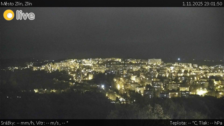 Město Zlín - Zlín - 1.11.2025 v 23:01 Město Zlín - Zlín - 1.11.2025 v 23:01
