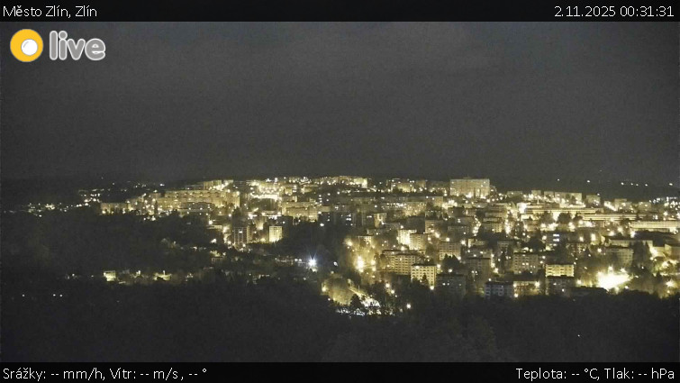 Město Zlín - Zlín - 2.11.2025 v 00:31 Město Zlín - Zlín - 2.11.2025 v 00:31
