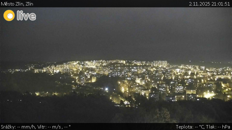 Město Zlín - Zlín - 2.11.2025 v 21:01 Město Zlín - Zlín - 2.11.2025 v 21:01