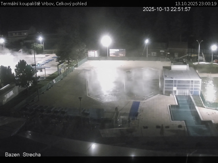 Termální koupaliště Vrbov - Celkový pohled - 13.10.2025 v 23:00 Termální koupaliště Vrbov - Celkový pohled - 13.10.2025 v 23:00