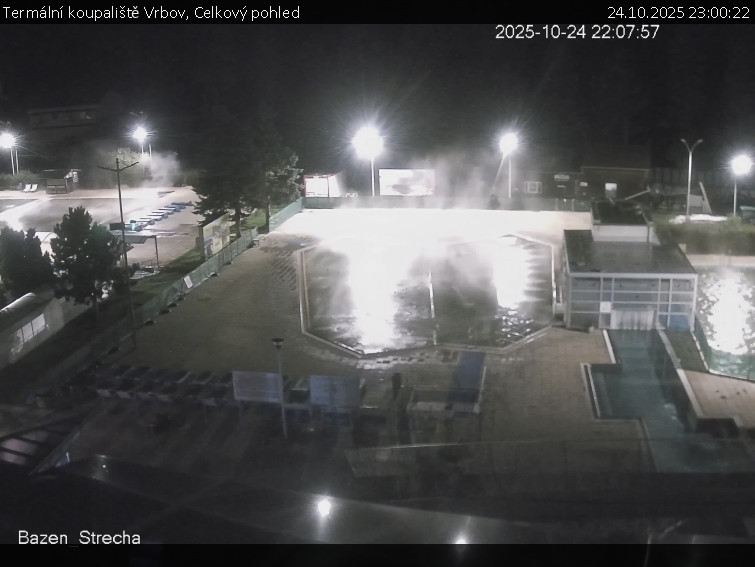 Termální koupaliště Vrbov - Celkový pohled - 24.10.2025 v 23:00 Termální koupaliště Vrbov - Celkový pohled - 24.10.2025 v 23:00