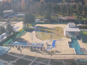 Termální koupaliště Vrbov - Celkový pohled - 7.11.2025 v 12:00 Termální koupaliště Vrbov - Celkový pohled - 7.11.2025 v 12:00