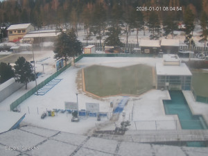 Termální koupaliště Vrbov - Celkový pohled - 1.1.2026 v 09:00 Termální koupaliště Vrbov - Celkový pohled - 1.1.2026 v 09:00