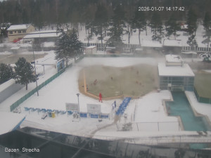 Termální koupaliště Vrbov - Celkový pohled - 7.1.2026 v 15:00 Termální koupaliště Vrbov - Celkový pohled - 7.1.2026 v 15:00