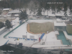 Termální koupaliště Vrbov - Celkový pohled - 7.1.2026 v 16:00 Termální koupaliště Vrbov - Celkový pohled - 7.1.2026 v 16:00