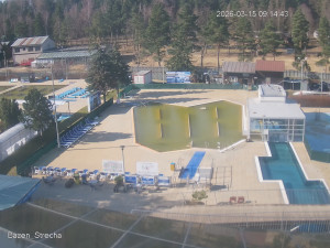 Termální koupaliště Vrbov - Celkový pohled - 15.3.2026 v 10:00 Termální koupaliště Vrbov - Celkový pohled - 15.3.2026 v 10:00
