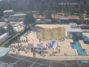 Termální koupaliště Vrbov - Celkový pohled - 15.3.2026 v 13:00 Termální koupaliště Vrbov - Celkový pohled - 15.3.2026 v 13:00