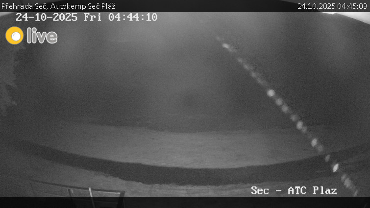 Přehrada Seč - Autokemp Seč Pláž - 24.10.2025 v 04:45 Přehrada Seč - Autokemp Seč Pláž - 24.10.2025 v 04:45