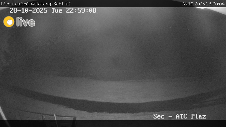 Přehrada Seč - Autokemp Seč Pláž - 28.10.2025 v 23:00 Přehrada Seč - Autokemp Seč Pláž - 28.10.2025 v 23:00