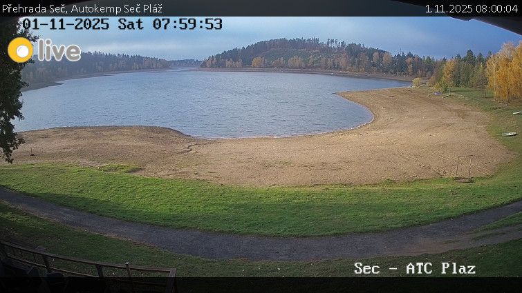 Přehrada Seč - Autokemp Seč Pláž - 1.11.2025 v 08:00 Přehrada Seč - Autokemp Seč Pláž - 1.11.2025 v 08:00