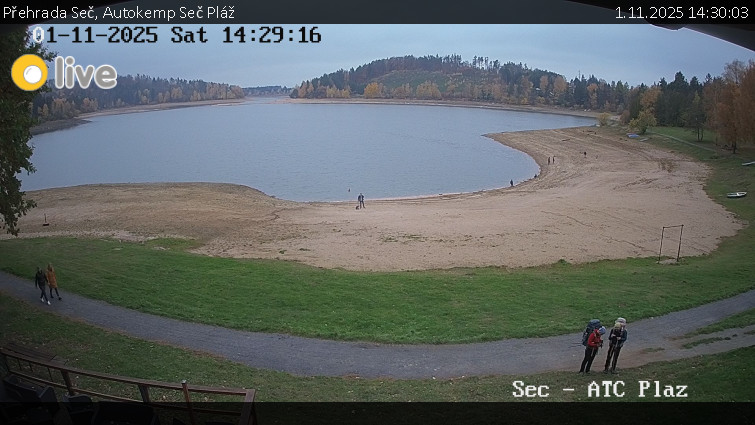 Přehrada Seč - Autokemp Seč Pláž - 1.11.2025 v 14:30 Přehrada Seč - Autokemp Seč Pláž - 1.11.2025 v 14:30