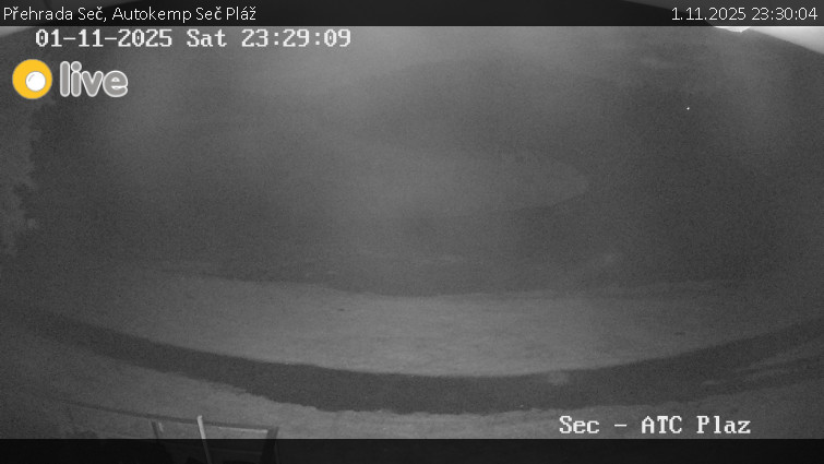 Přehrada Seč - Autokemp Seč Pláž - 1.11.2025 v 23:30 Přehrada Seč - Autokemp Seč Pláž - 1.11.2025 v 23:30