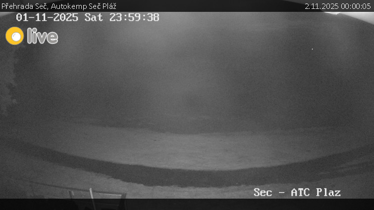 Přehrada Seč - Autokemp Seč Pláž - 2.11.2025 v 00:00 Přehrada Seč - Autokemp Seč Pláž - 2.11.2025 v 00:00