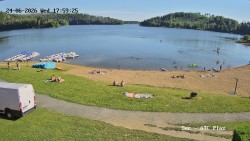 Parking dla przyczep kempingowych przy plaży Seč